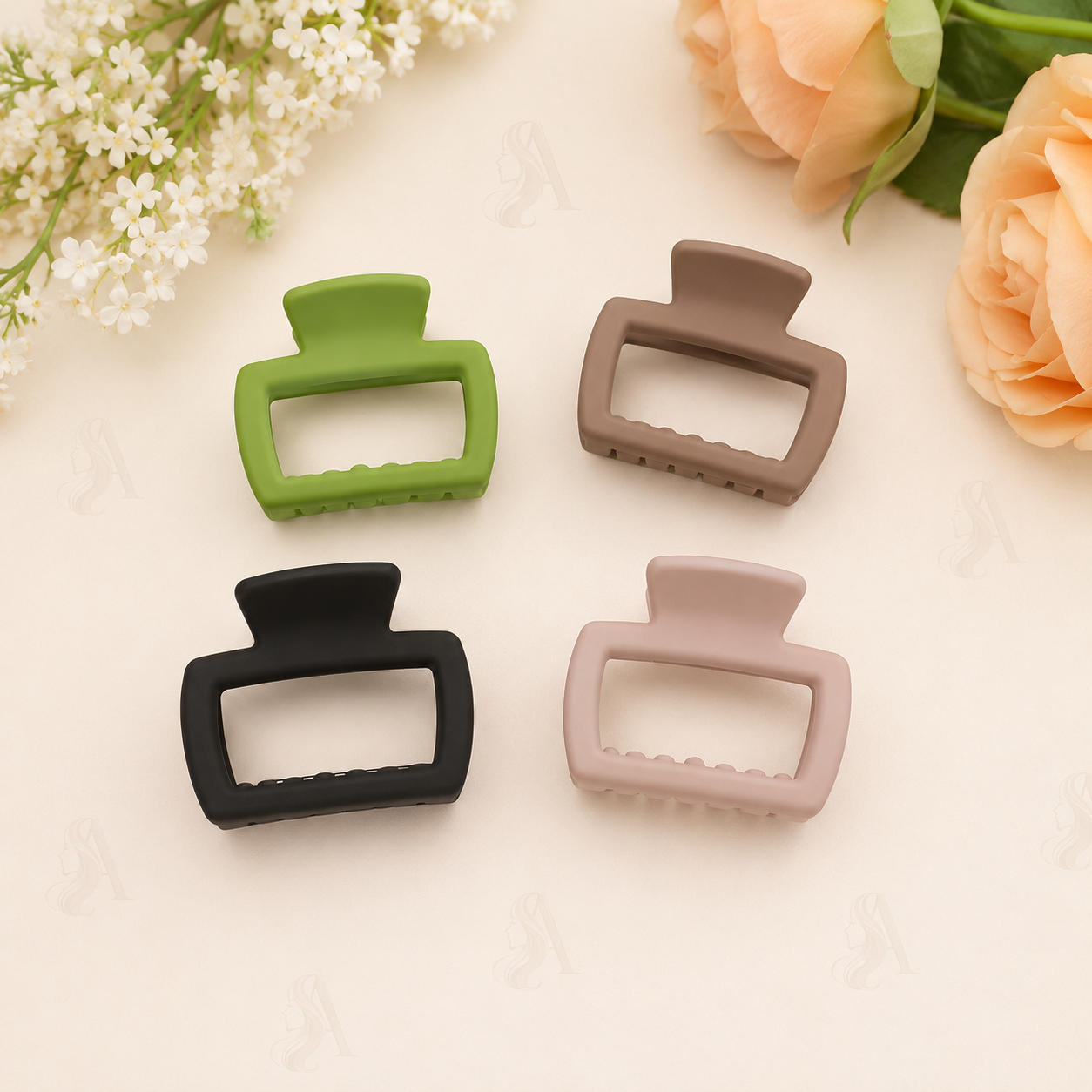 Aurevya 4-Piece Hair Claw Clip Set