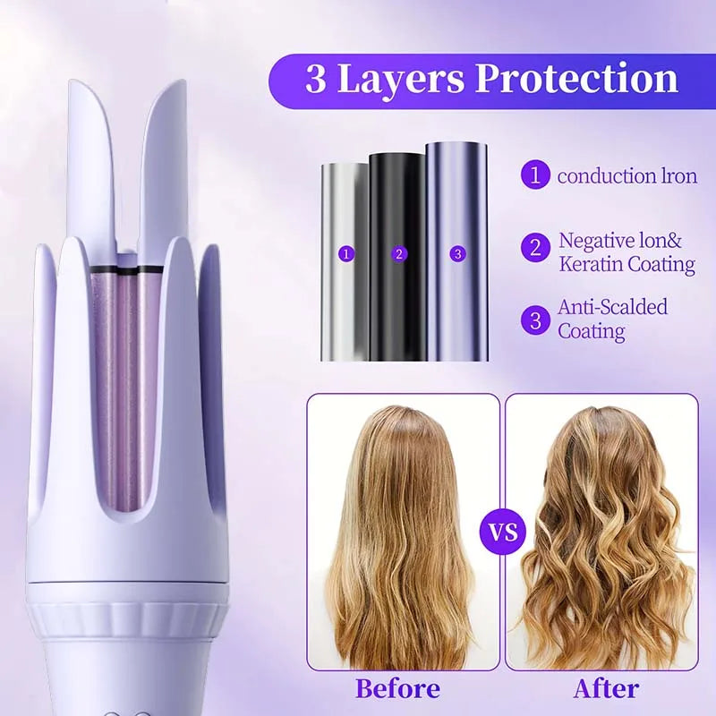 Aurevya AutoCurl™ 32mm Automatic Hair Curler